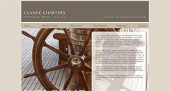 Desktop Screenshot of classiccharters.com